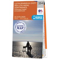 Ordnance Survey OS Map of Lleyn Peninsula East: Explorer 254
