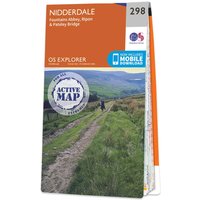 Ordnance Survey OS Map of Nidderdale: Explorer 298