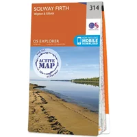 Ordnance Survey OS Map of Solway Firth: Explorer 314
