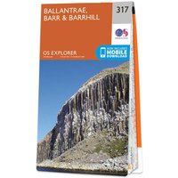Ordnance Survey OS Map of Ballantrae, Barr & Barrhill: Explorer 317