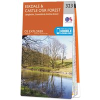 Ordnance Survey OS Map of Eskdale and Castle O'er Forest: Explorer 323