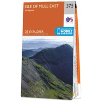 Ordnance Survey OS Map of Isle of Mull East: Explorer 375