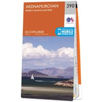 Ordnance Survey OS Map of Ardnamurchan: Explorer 390