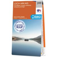 Get 20% Off the Ordnance Survey Explorer 399 Map of Loch Arkaig