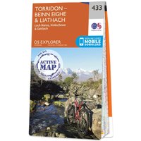 Ordnance Survey OS Map of Torridon - Beinn Eighe & Liathach: Explorer 433