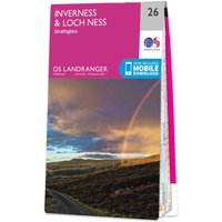 Ordnance Survey OS Map of Inverness & Loch Ness: Landranger 26