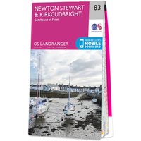 Ordnance Survey OS Map of Newton Stewart & Kirkcudbright: Landranger 83