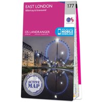 Ordnance Survey OS Map of East London: Landranger 177
