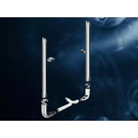 ROADWORKS SLASH CUT TOP EXHAUST KIT WITH ELBOWS FOR PETERBILT 379 AND 389 GLIDER