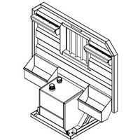 Flat/Open Semi Truck Headache Racks With Hydraulic Tank Combos - Iconic Metal Gear