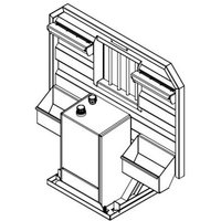 Flat/Open Semi Truck Headache Racks With Hydraulic Tank Combos - Iconic Metal Gear