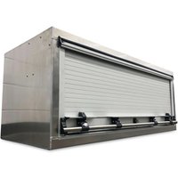 60" Wide Aluminum Roll-Up Door Toolbox - Iconic Metal Gear