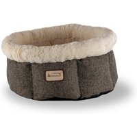 Cozy Cat Bed in Beige and Gray C105HHS/MB