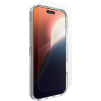 ZAGG Luxe Snap Case & Glass 360 Protect Bundle for Apple iPhone 16 Pro Max (Clear)