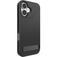 ZAGG Denali Snap Case with Kickstand for Apple iPhone 16 (Black)
