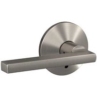 Schlage Residential Fc21 Custom Combined Passage-Privacy Lever Set And, Latitude, Kinsler Decorative Trim, Satin Nickel