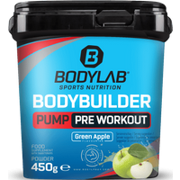 Bodybuilder Pump Pre Workout - 450g - Green Apple — Bild 1