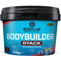 Bodybuilder Stack Powder - 216g - Blue Raspberry Flavouring — Bild 1
