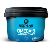 Omega 3 + D3 + K2 (Omega-3 Triglycerid + Vitamine) (240 Kapseln) — Bild 1