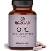 OPC Traubenkernextrakt + Vitamin C (200 Kapseln) — Bild 1