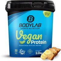 Bodylab 19% Rabatt auf 1000g veganes Proteinpulver BananenbrotGeschmack