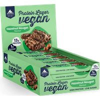 Vegan Protein Layer - 15x55g - Hazel Nougat — Bild 1