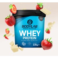 Bodylab 25% Rabatt auf Whey Protein 1000g Erdbeer mit weißen Schokoladenstückchen