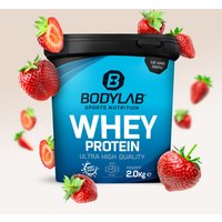 Whey Protein - 2000g - Erdbeer — Bild 1