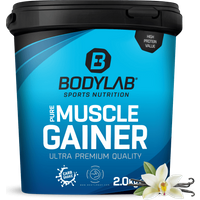 Pure Muscle Gainer - 2000g - Vanille — Bild 1