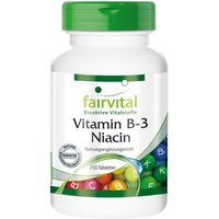 Vitamin B-3 Niacin (250 Tabletten) — Bild 1
