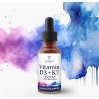 Vitamin D3 + K2 Öl Tropfen (50ml) — Bild 1