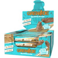 Grenade Protein Bar - 12x60g - Choc Chip Salted Caramel — Bild 1