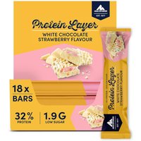 Protein Layer - 18x50g - White Chocolate Strawberry — Bild 1
