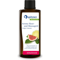 Aroma Haut- und Massageöl Feige-Limone (190ml) — Bild 1