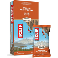Clif Bar - 12 x 68g - Crunchy Peanut Butter — Bild 1