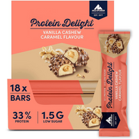 Protein Delight - 18x35g - Cashew Caramel — Bild 1