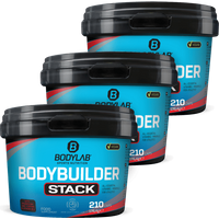 Bodylab24 20% Rabatt auf 3er Bodybuilder Stack 210 Kapseln sichern