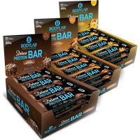 Deluxe Protein Bar - 12x50g - Chocolate Peanut Caramel Flavouring — Bild 1