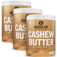 Vitafy 3 x 100% Cashew Butter 3 x 1000g