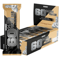 60% Protein Bar - 24x45g - Cookies & Cream — Bild 1