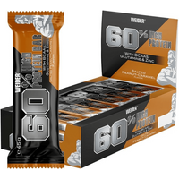 60% Protein Bar - 24x45g - Salted Peanut Caramel — Bild 1