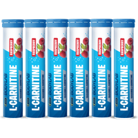 L-Carnitine - 6x 20 Brausetabletten - Raspberry Flavouring — Bild 1