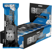 60% Protein Bar - 24x45g - Coconut — Bild 1