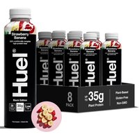 Huel Black Edition Trinkmahlzeit - 8x500ml - Strawberry Banana — Bild 1