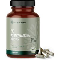 Bio Ashwagandha Kapseln (150 Kapseln) — Bild 1