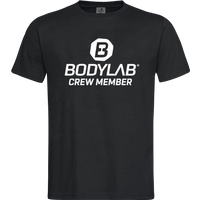 Bodylab24 T-Shirt schwarz - CREW MEMBER - XL — Bild 1