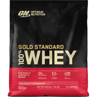 100% Whey Gold Standard - 4530g - Strawberry — Bild 1