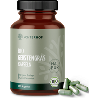 Bio Gerstengras Kapseln (180 Kapseln) — Bild 1