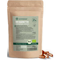 Bio Hagebutten Kapseln Nachfüllpack (400 Kapseln) — Bild 1