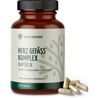 Herz Gefäß Komplex mit schwarzem Knoblauch (120 Kapseln) — Bild 1